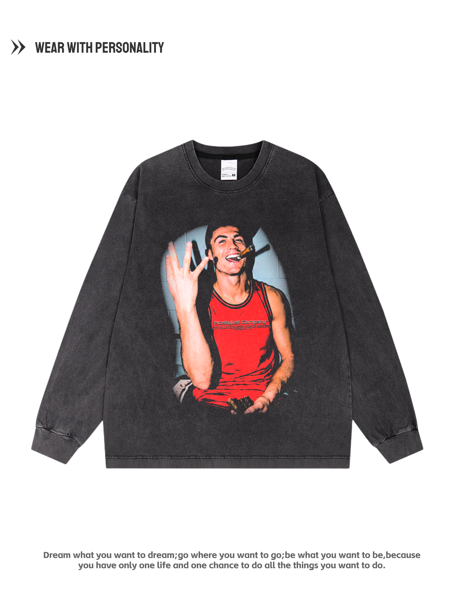 CR7 "Off Duty" Oversized Tee