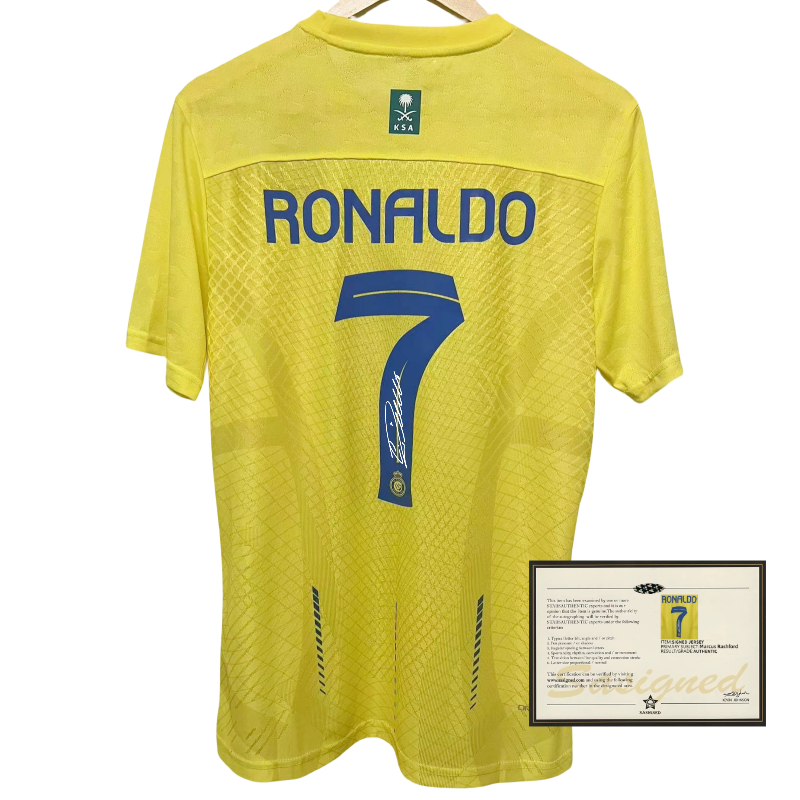 Ronaldo Al Nassr 23-24 Maillot Signé