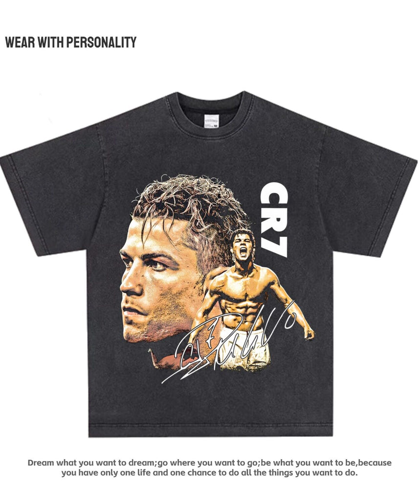 CR7 "Dream Big" Oversized Tee