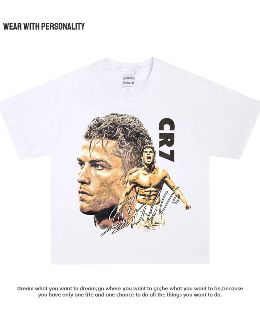 CR7 "Dream Big" Oversized Tee