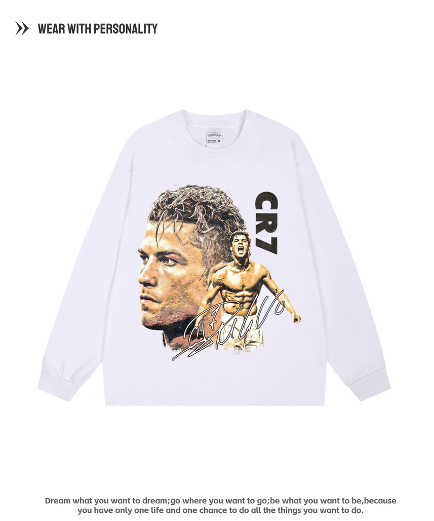 CR7 "Dream Big" Oversized Tee