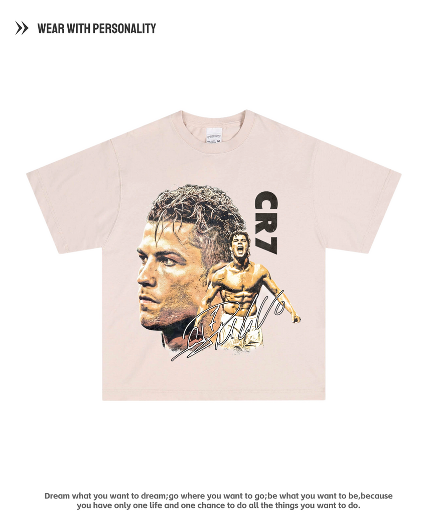 CR7 "Dream Big" Oversized Tee