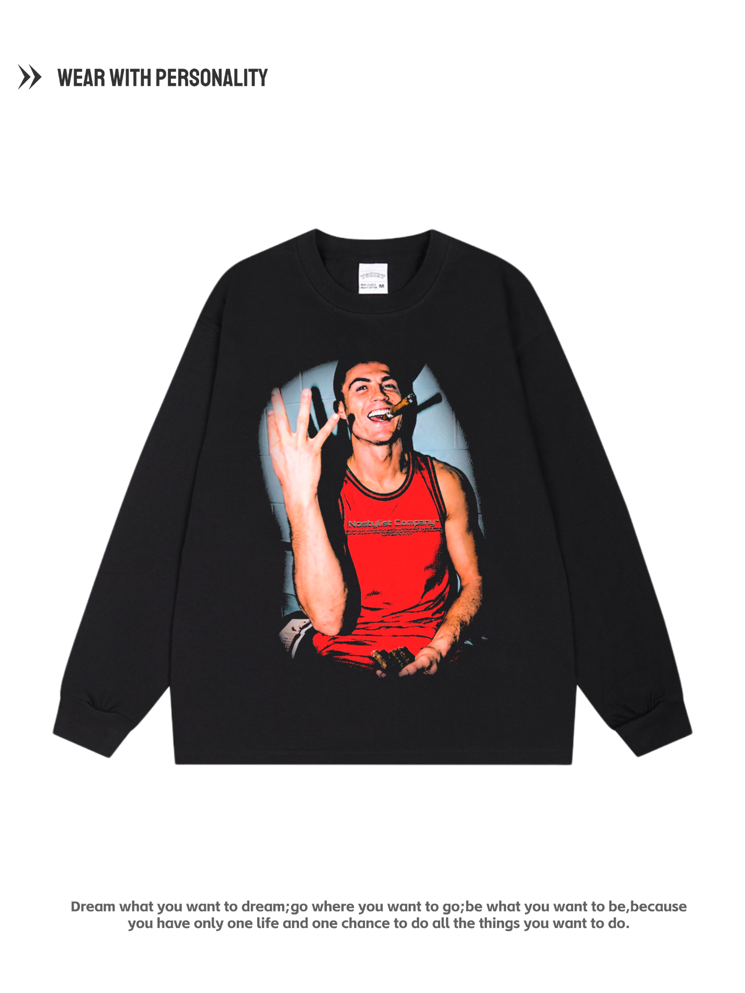 CR7 "Off Duty" Oversized Tee