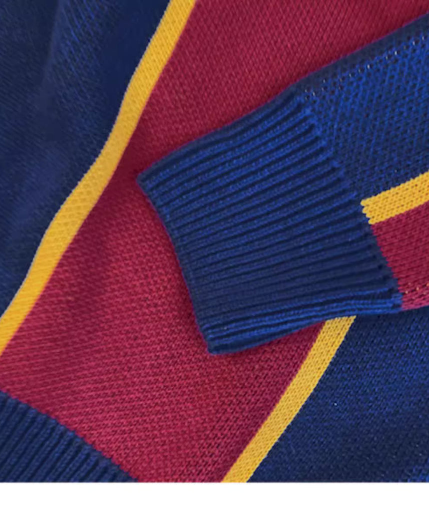 FC Barcelone Pull Tricoté