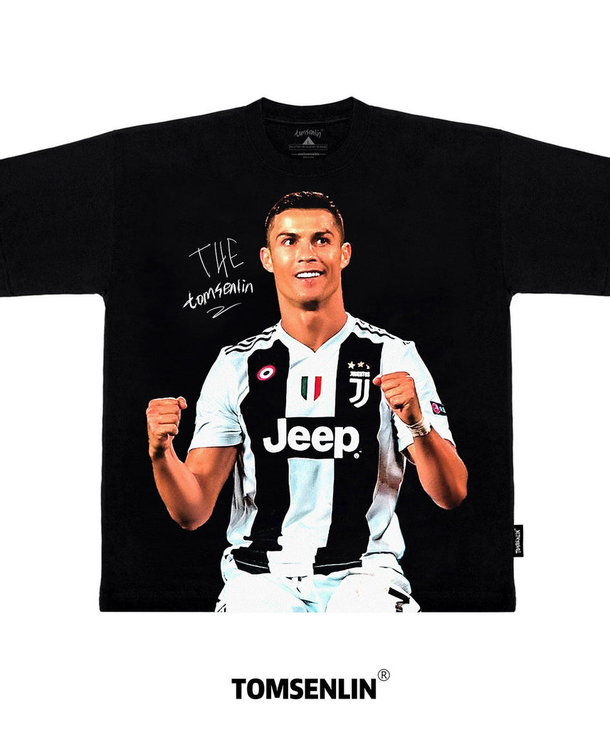 CR7 "Bianconero" Oversized Tee