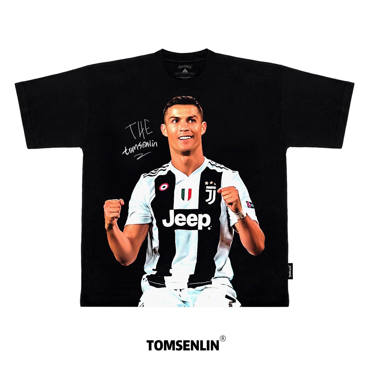 CR7 "Bianconero" Oversized Tee