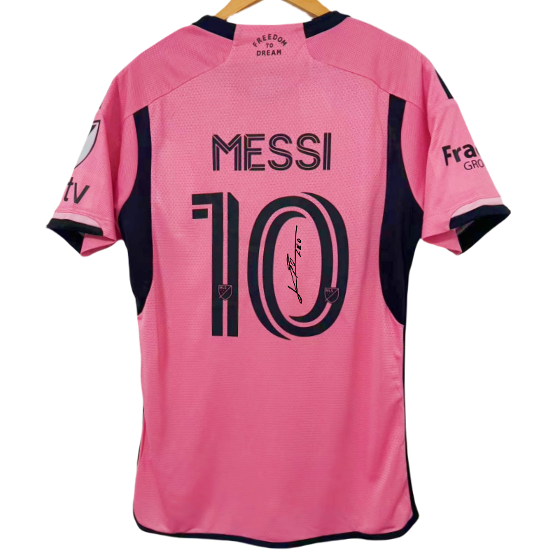 Messi Inter Miami 24-25 Domicile Maillot Signé