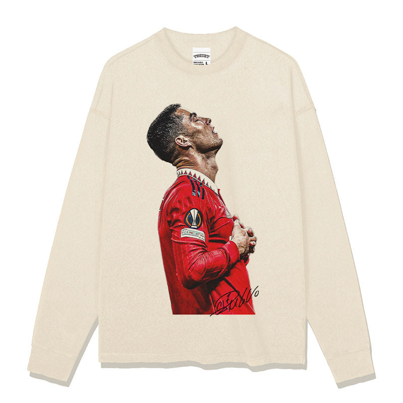 CR7 "Eyes to Heaven" gewaschenes T-Shirt