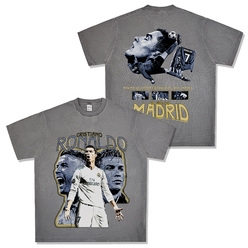 CR7 "Leyenda de Madrid" Vintage Tee