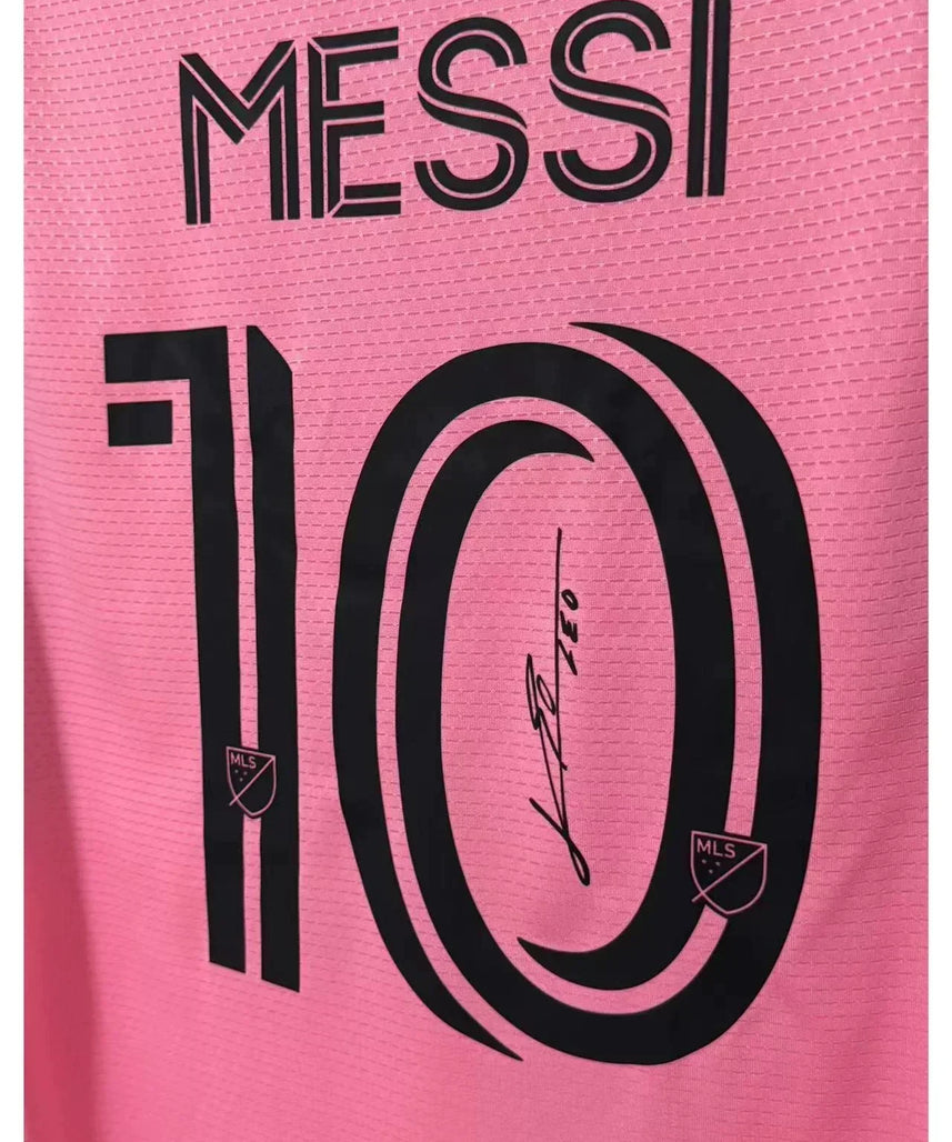 Messi Inter Miami 24-25 Domicile Maillot Signé