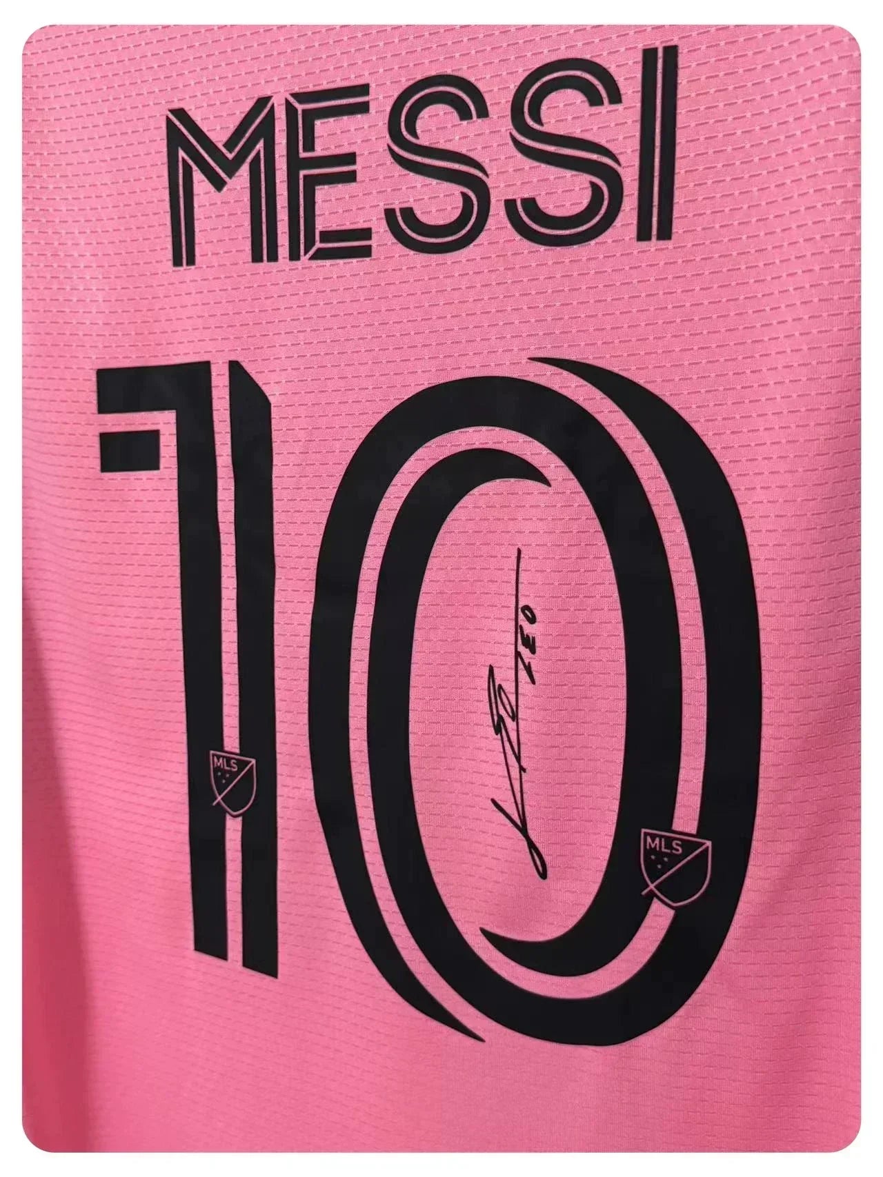 Messi Inter Miami 24-25 Home Signed Jersey