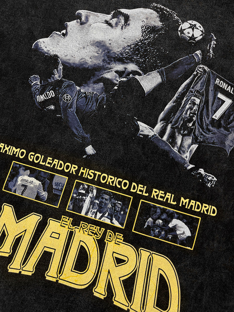 CR7 "Leyenda de Madrid" Vintage Tee