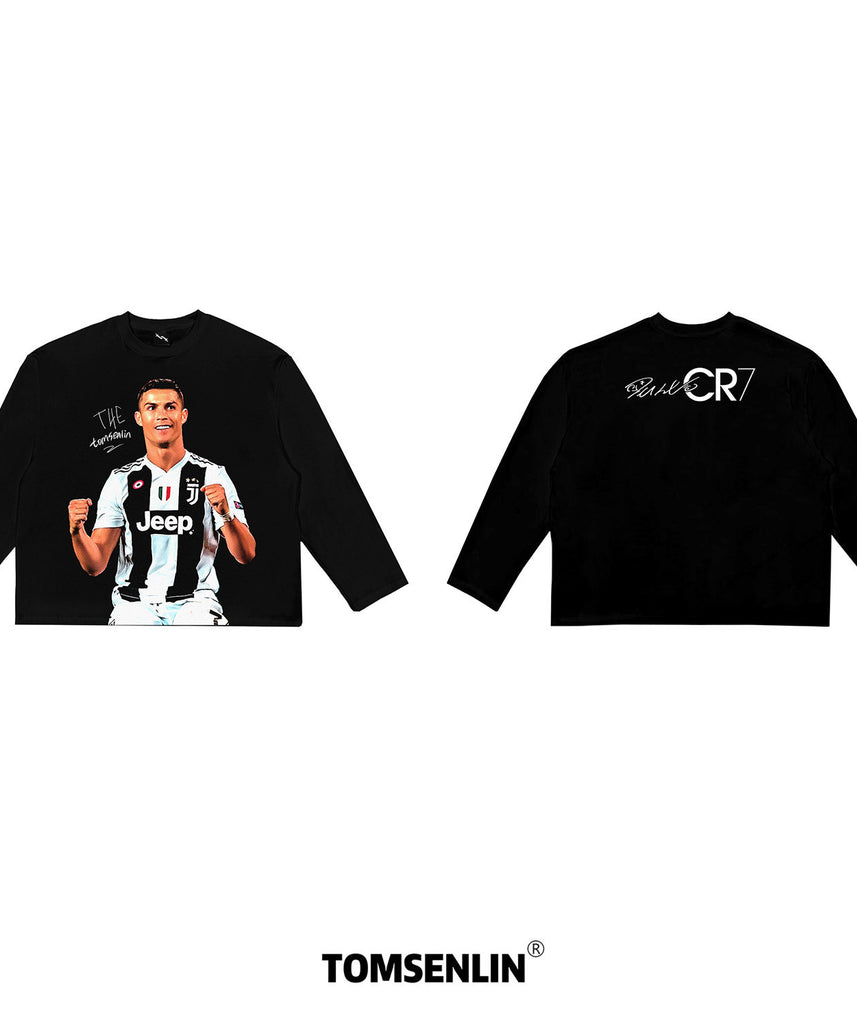 CR7 "Bianconero" Oversized Tee