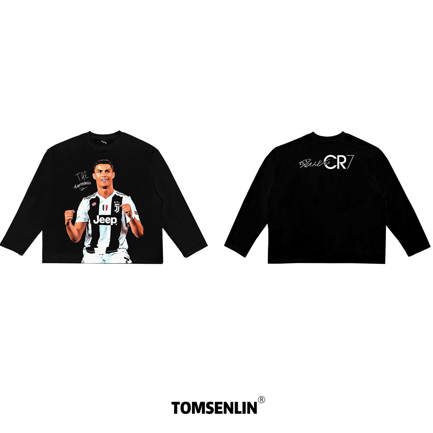 CR7 "Bianconero" Oversized Tee