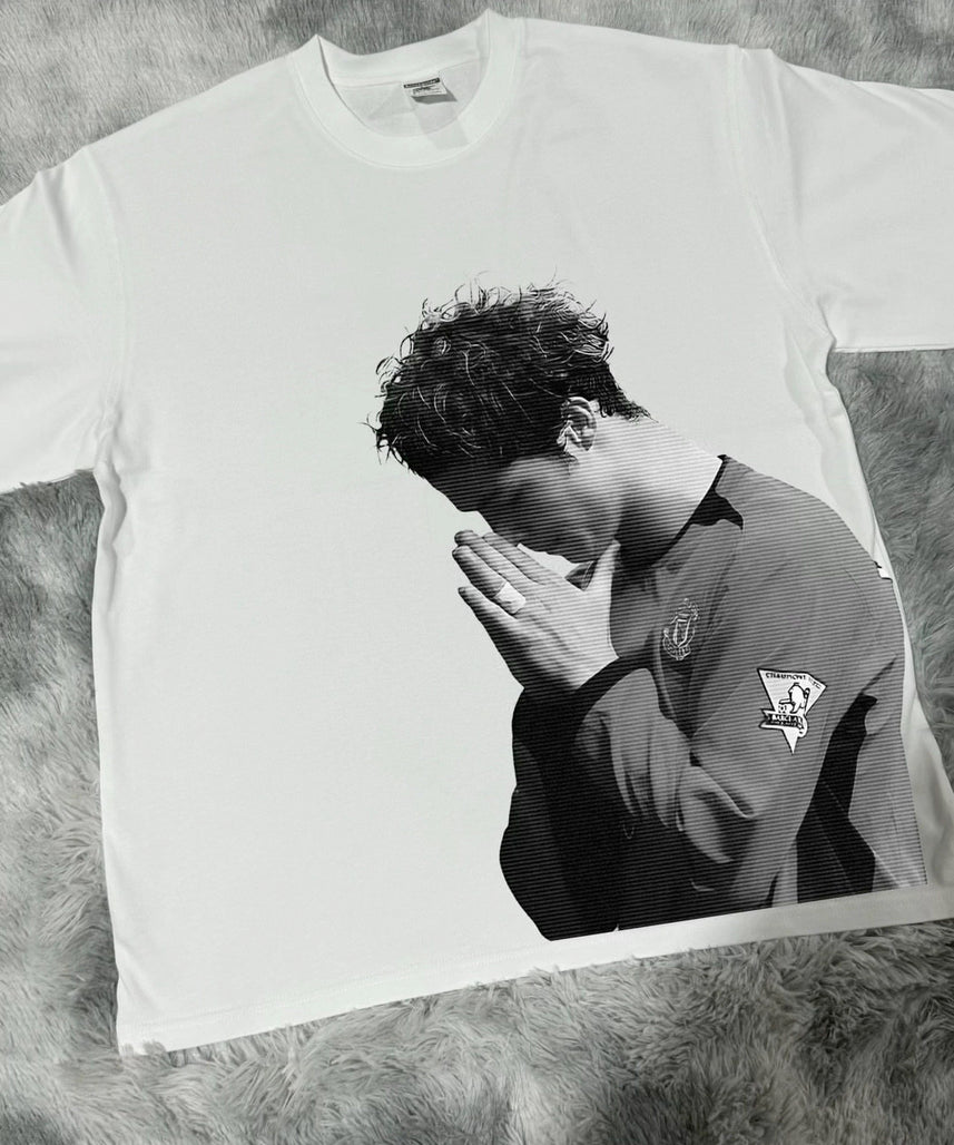 CR7 "Stilles Gebet" Oversized T-Shirt
