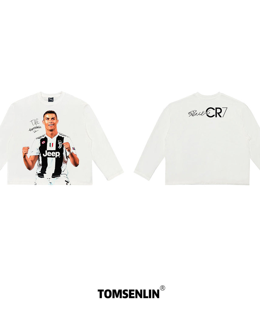 CR7 "Bianconero" Oversized Tee