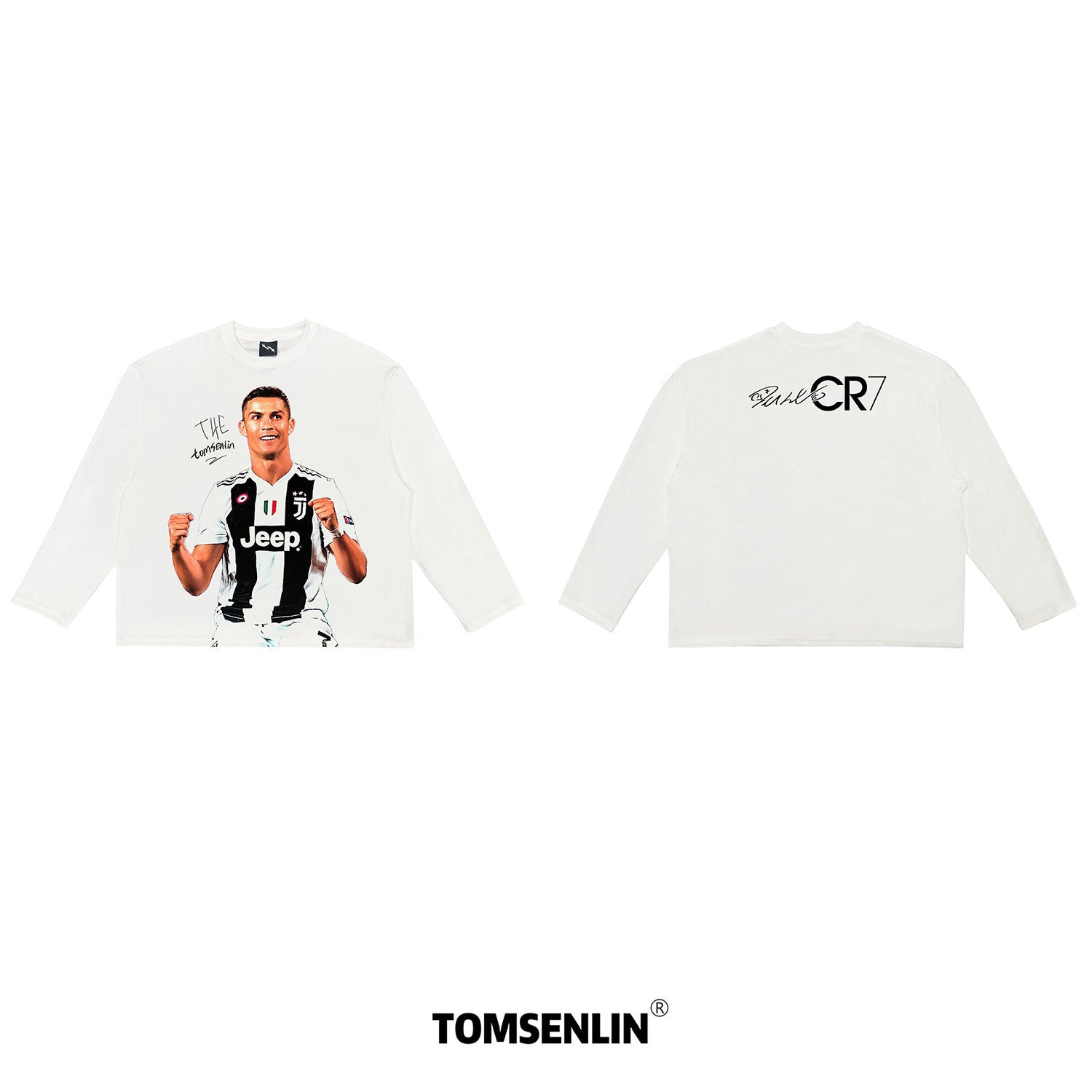 CR7 "Bianconero" Oversized Tee