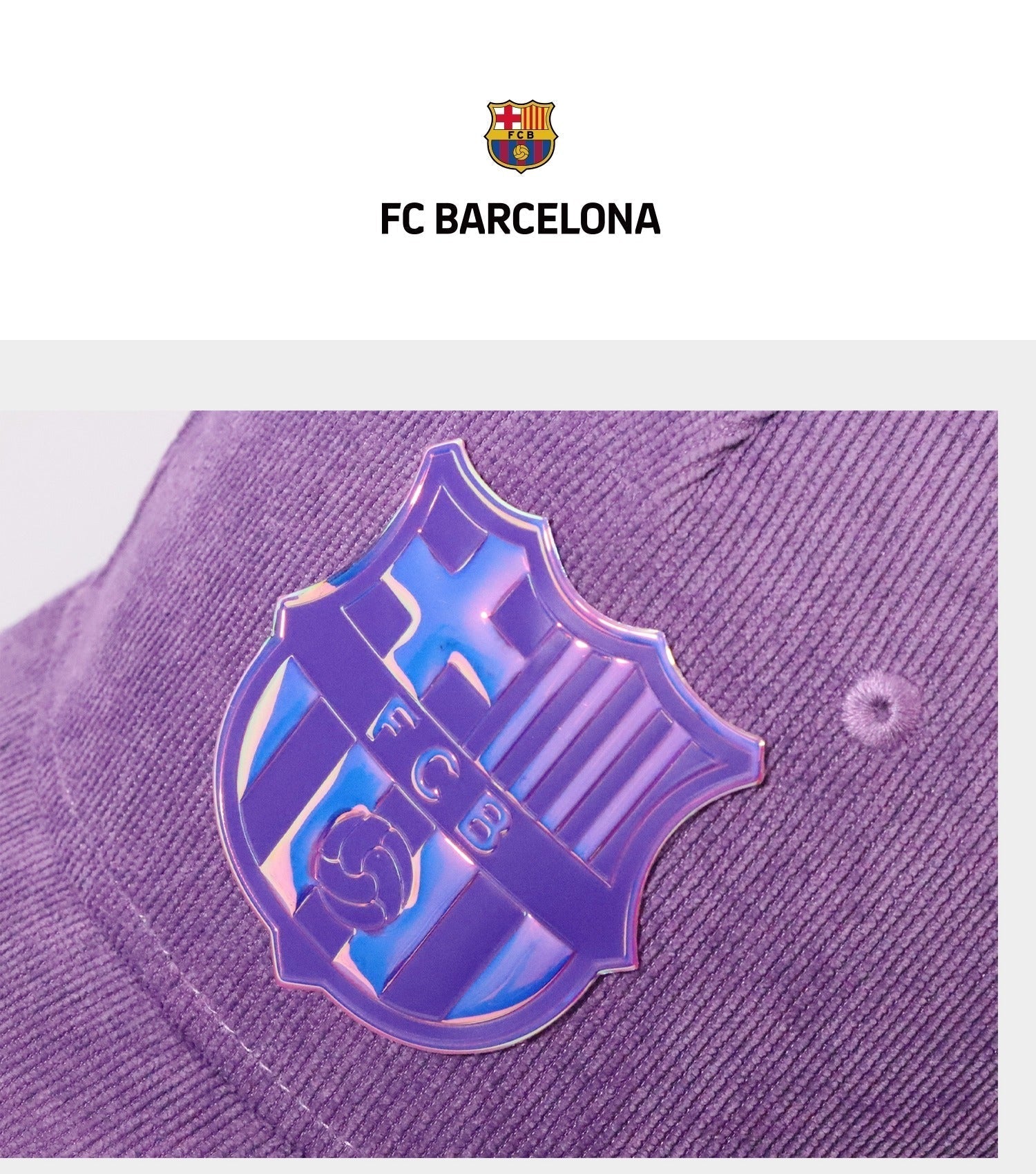 FC Barcelone Casquette Violette