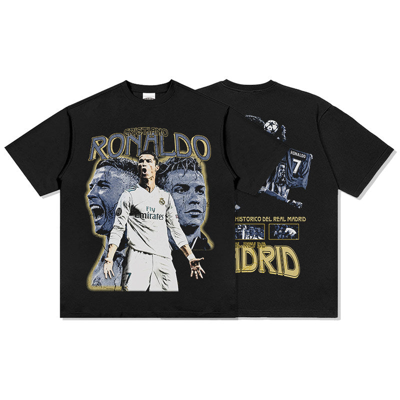 CR7 "Leyenda de Madrid" Vintage Tee