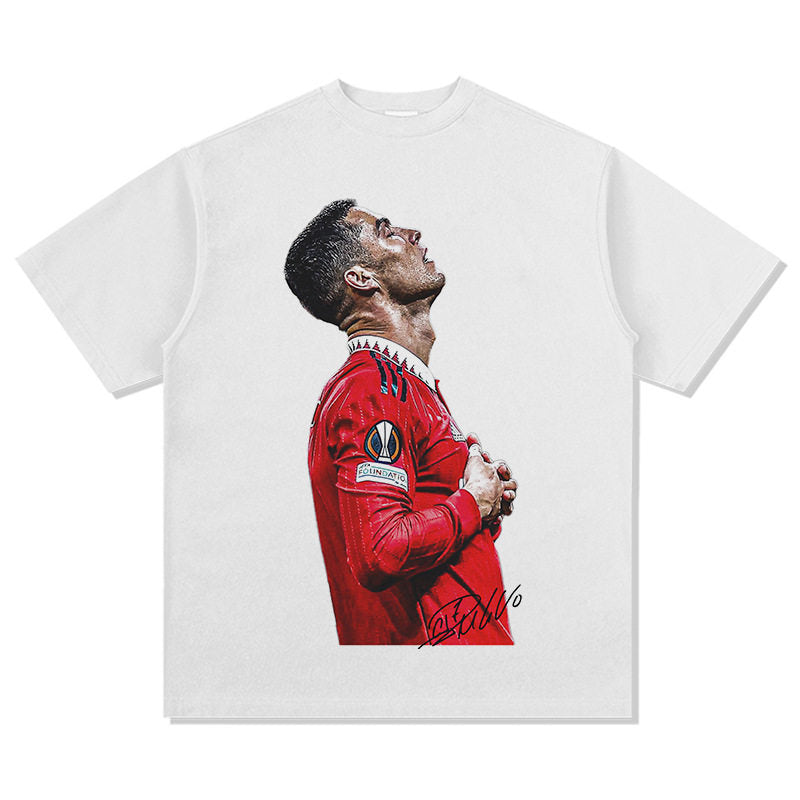 CR7 "Eyes to Heaven" gewaschenes T-Shirt