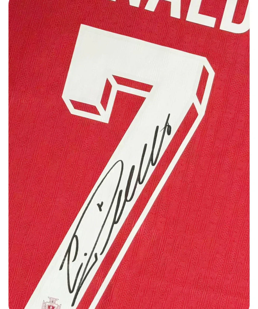 Cristiano Ronaldo 24 Portugal Maillot Signé