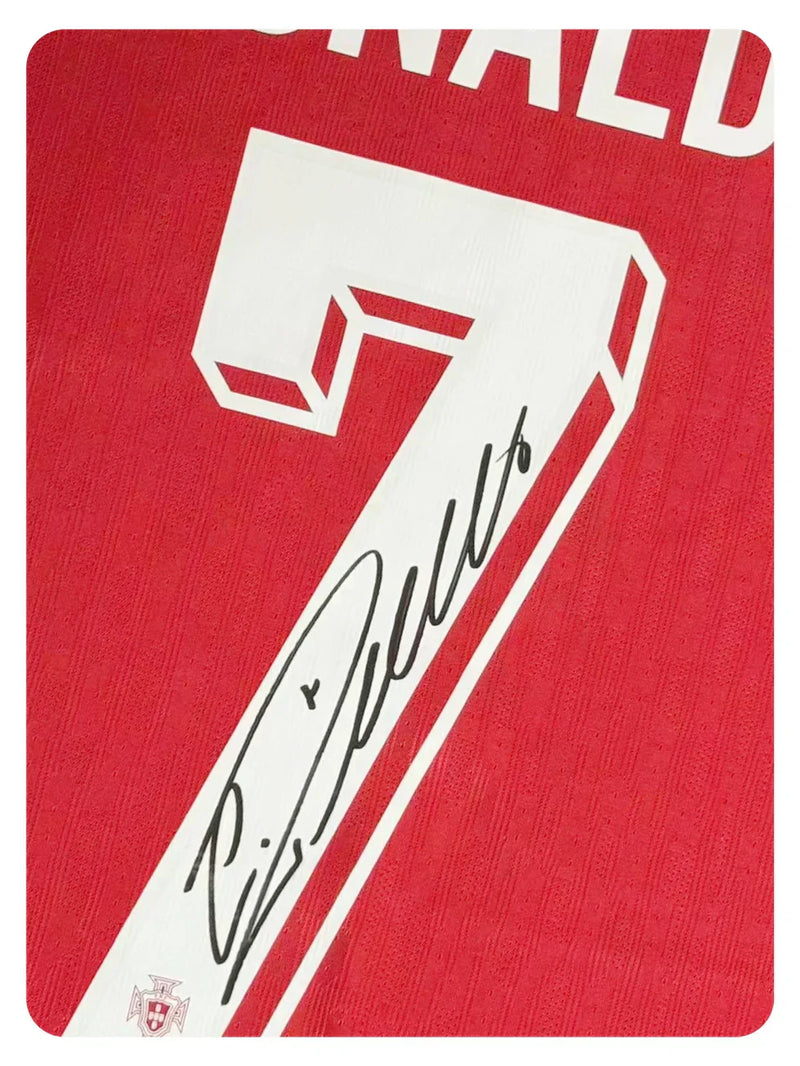 Cristiano Ronaldo 24 Portugal Maillot Signé