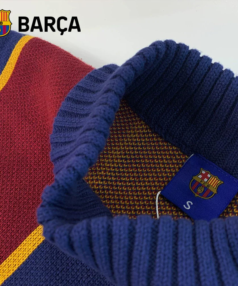 FC Barcelone Pull Tricoté