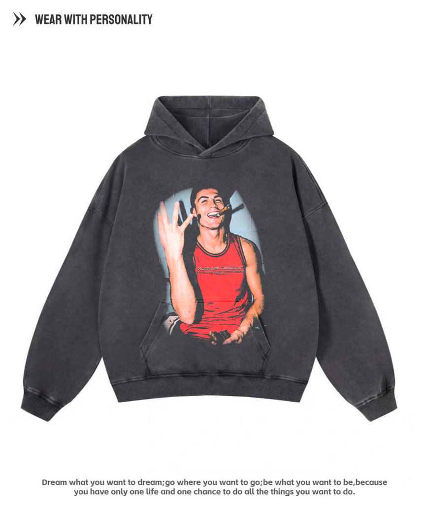 CR7 "Off Duty" Oversized Tee