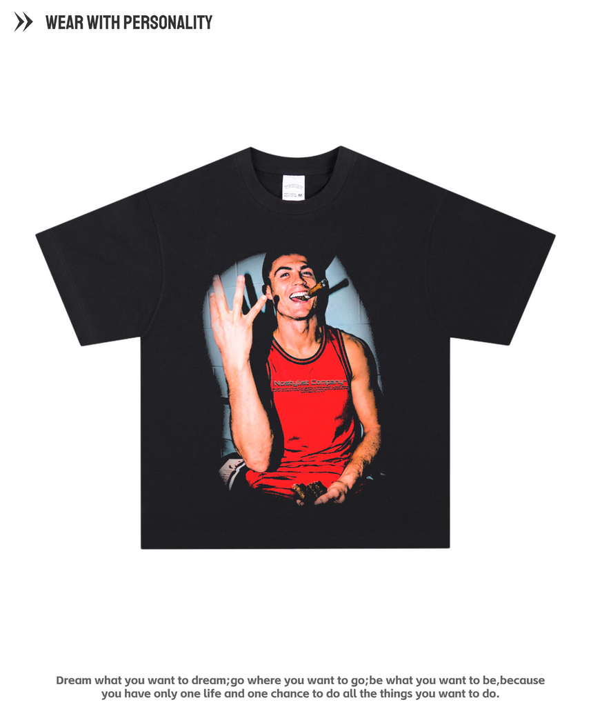 CR7 "Off Duty" Oversized Tee