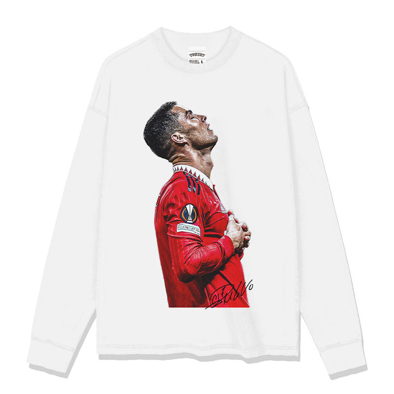 CR7 "Eyes to Heaven" gewaschenes T-Shirt
