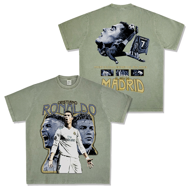CR7 "Leyenda de Madrid" Vintage Tee