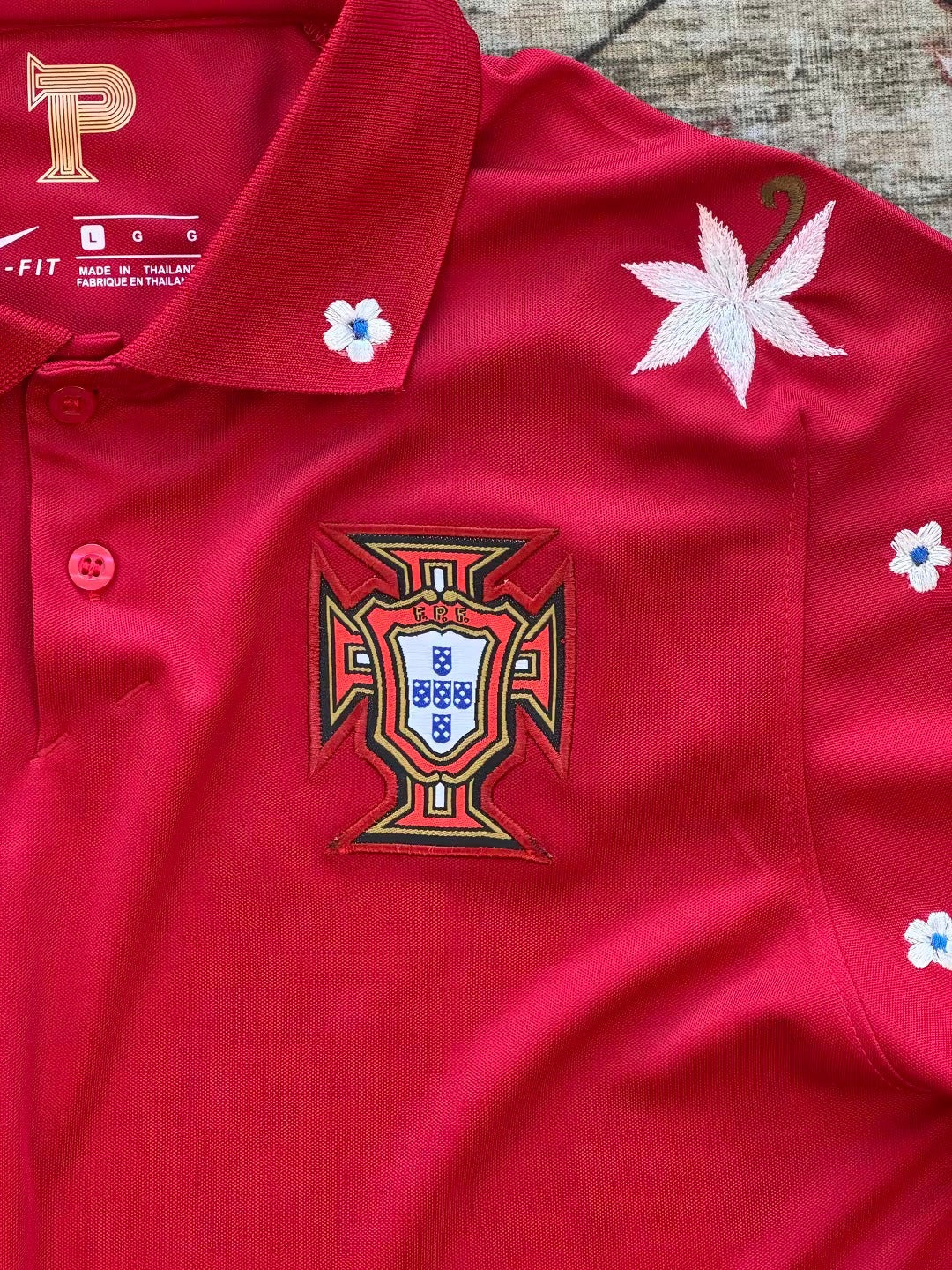 Portugal Embroidered Jersey