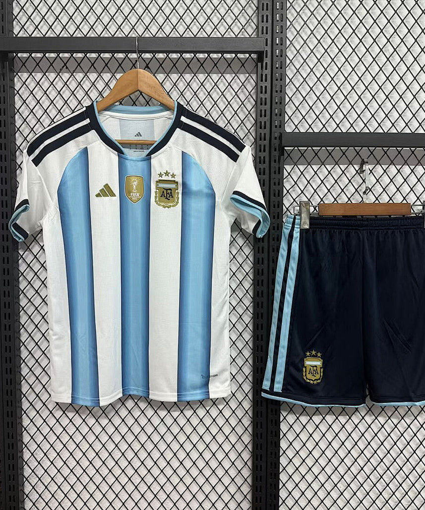 Kids Argentina 2026 World cup Home kit
