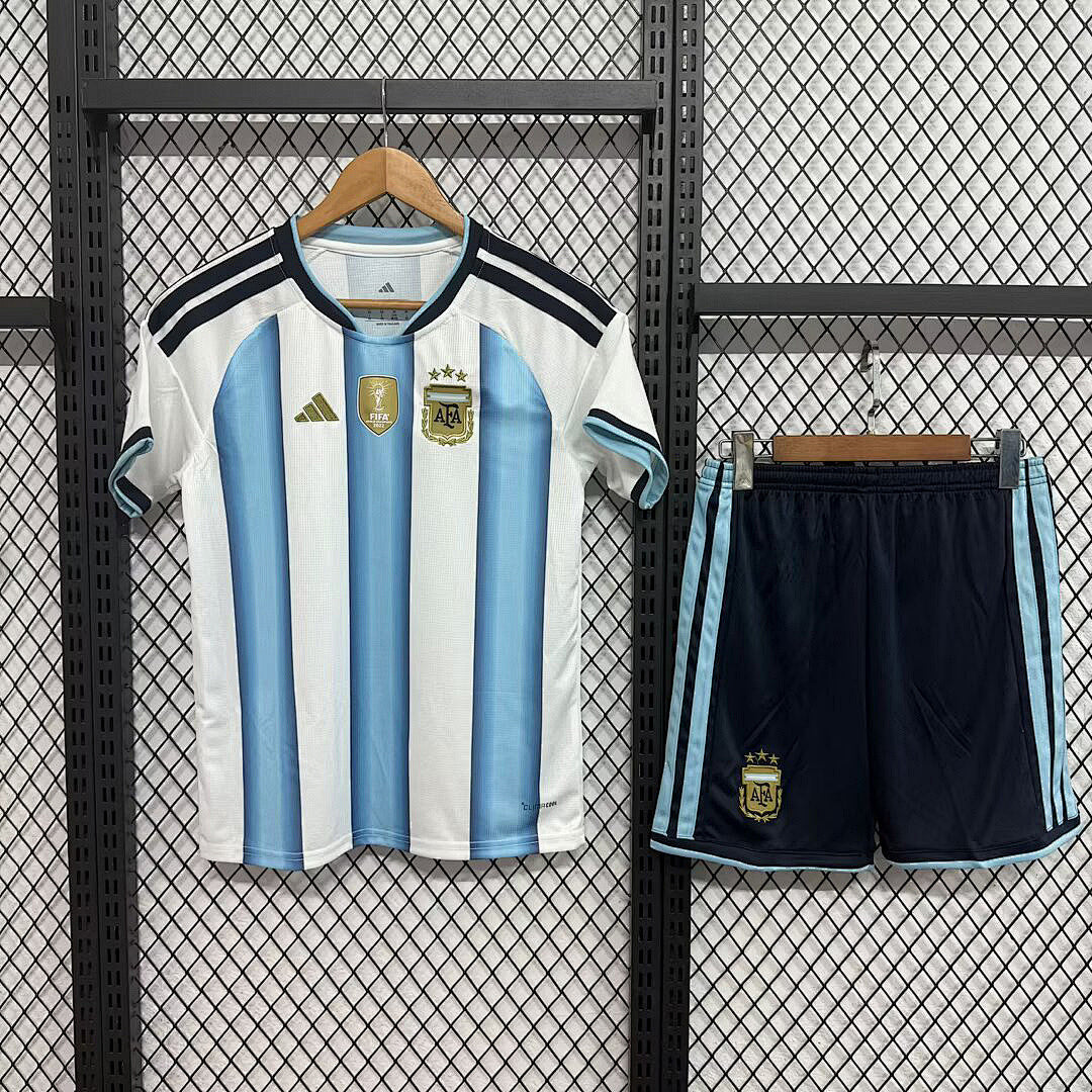 Kids Argentina 2026 World cup Home kit