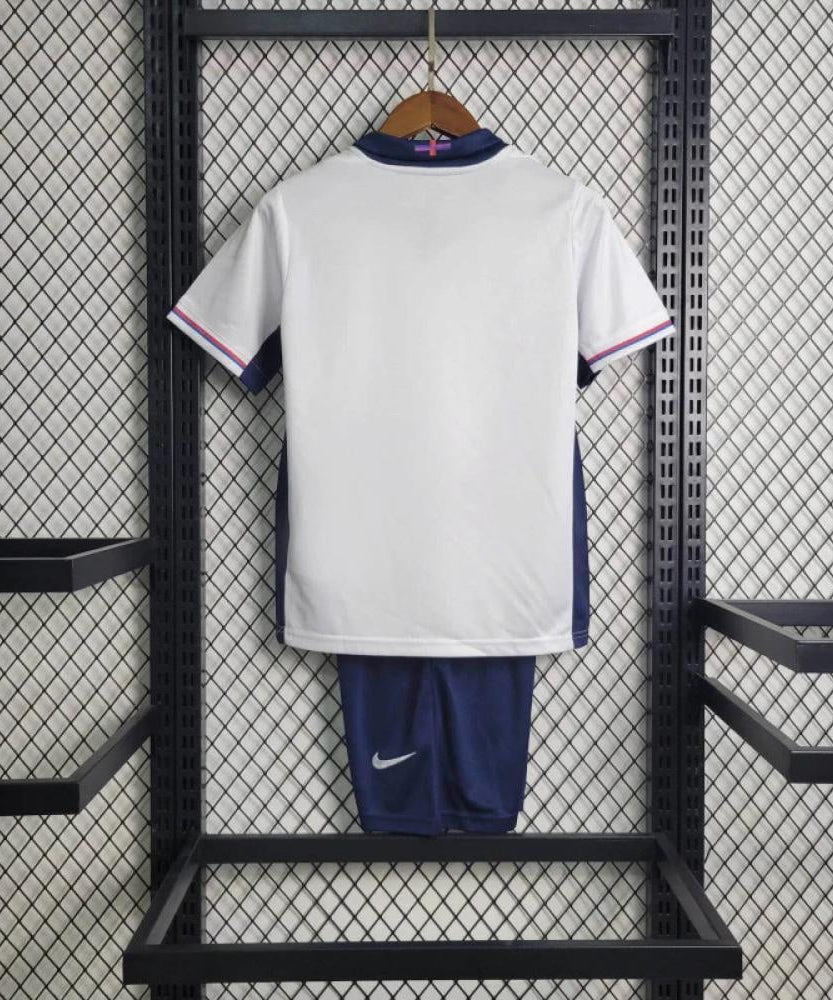 England 2024 Home Jersey Kids