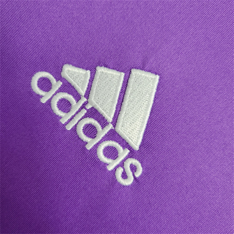Real Madrid 2016-17 Purple Away Retro Long Sleeve Retro