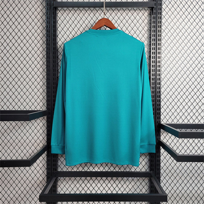 Real Madrid 2017-18 Third Away Retro Long sleeve