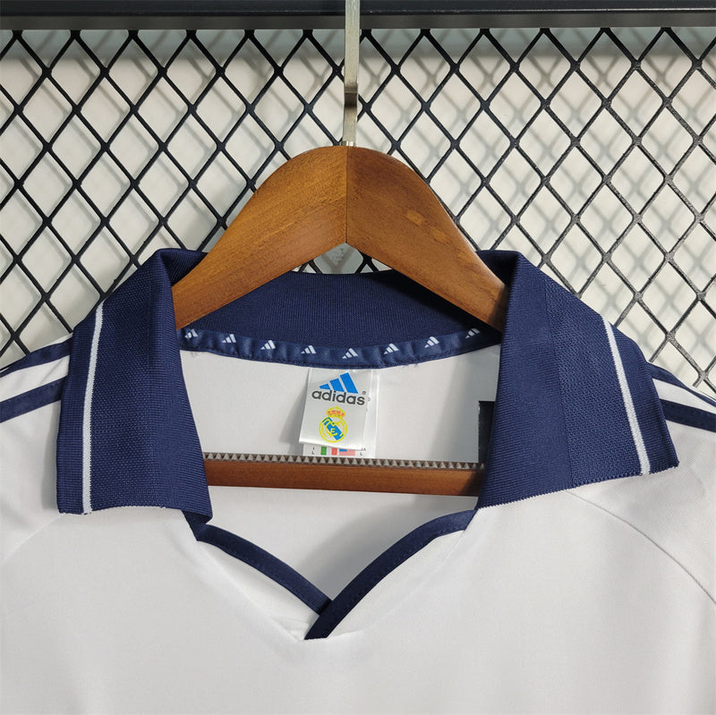 Real Madrid Retro Jersey | 2000-2001 Home Retro | Malgane