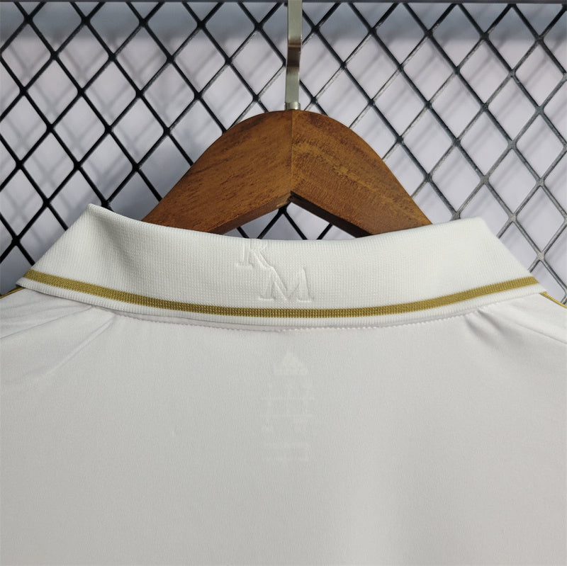 Real Madrid 2011-12 Home Retro Long Sleeve