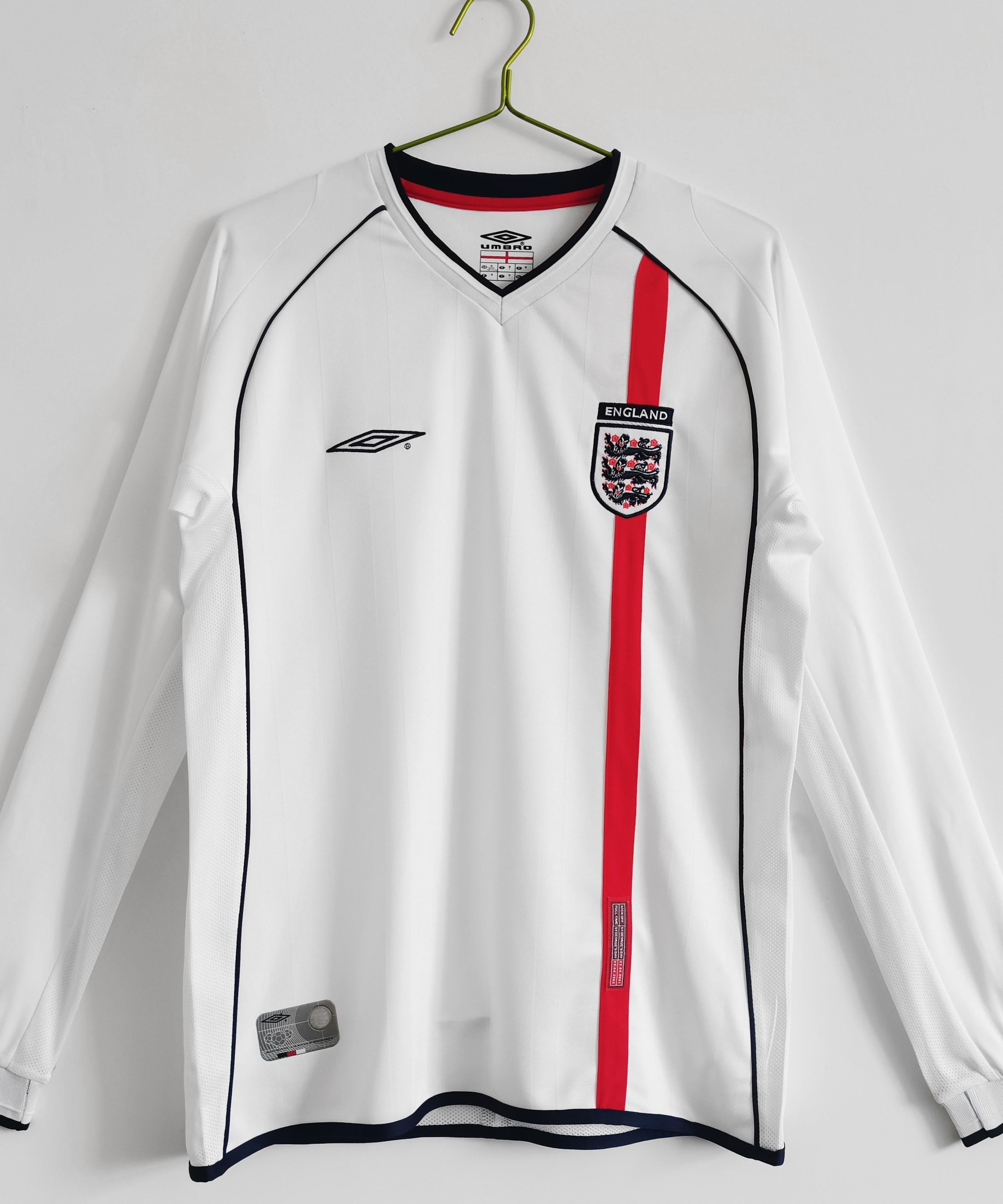 Maillot Domicile Manches Longues Angleterre 2006-2007