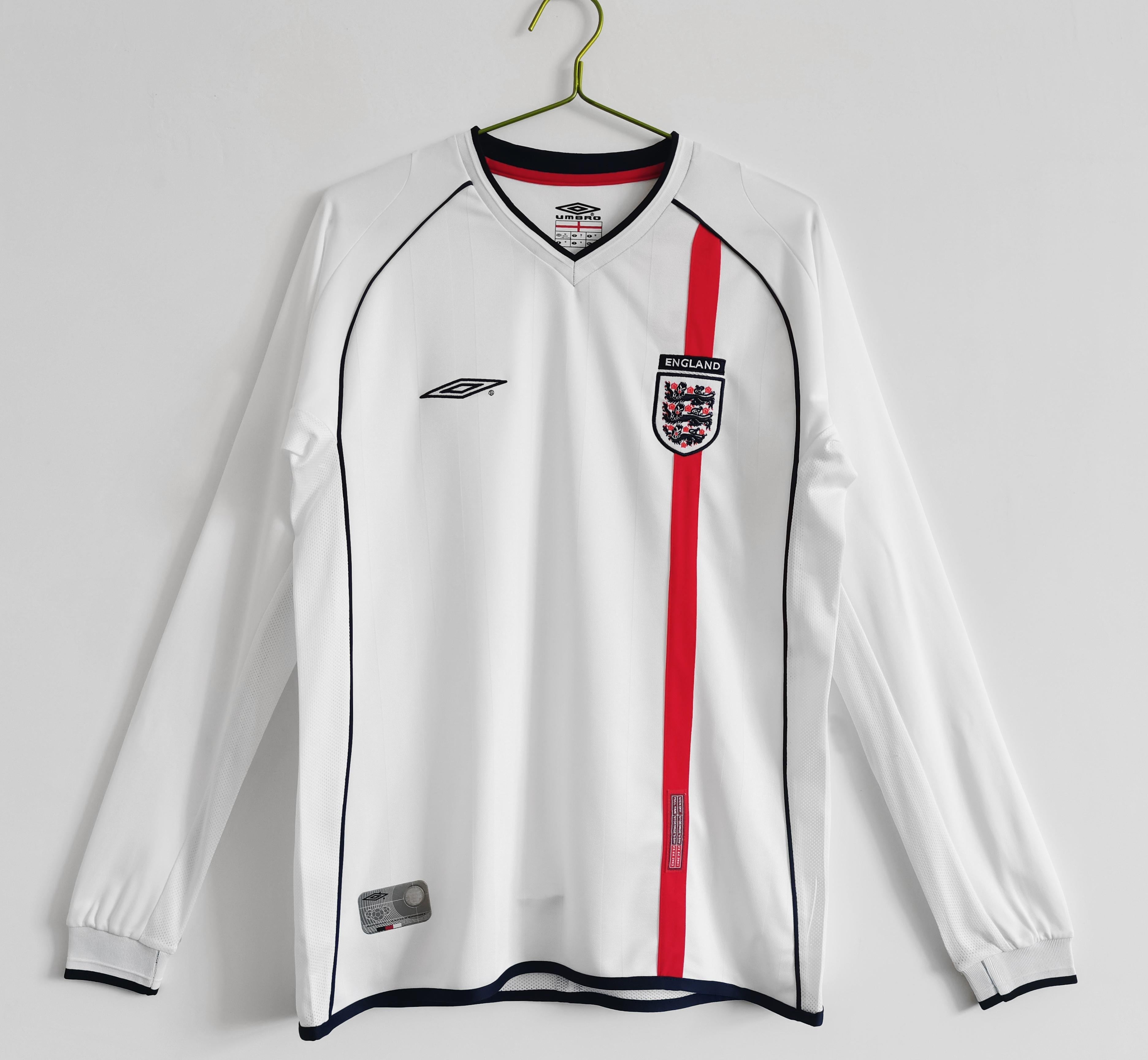 Maillot Domicile Manches Longues Angleterre 2006-2007