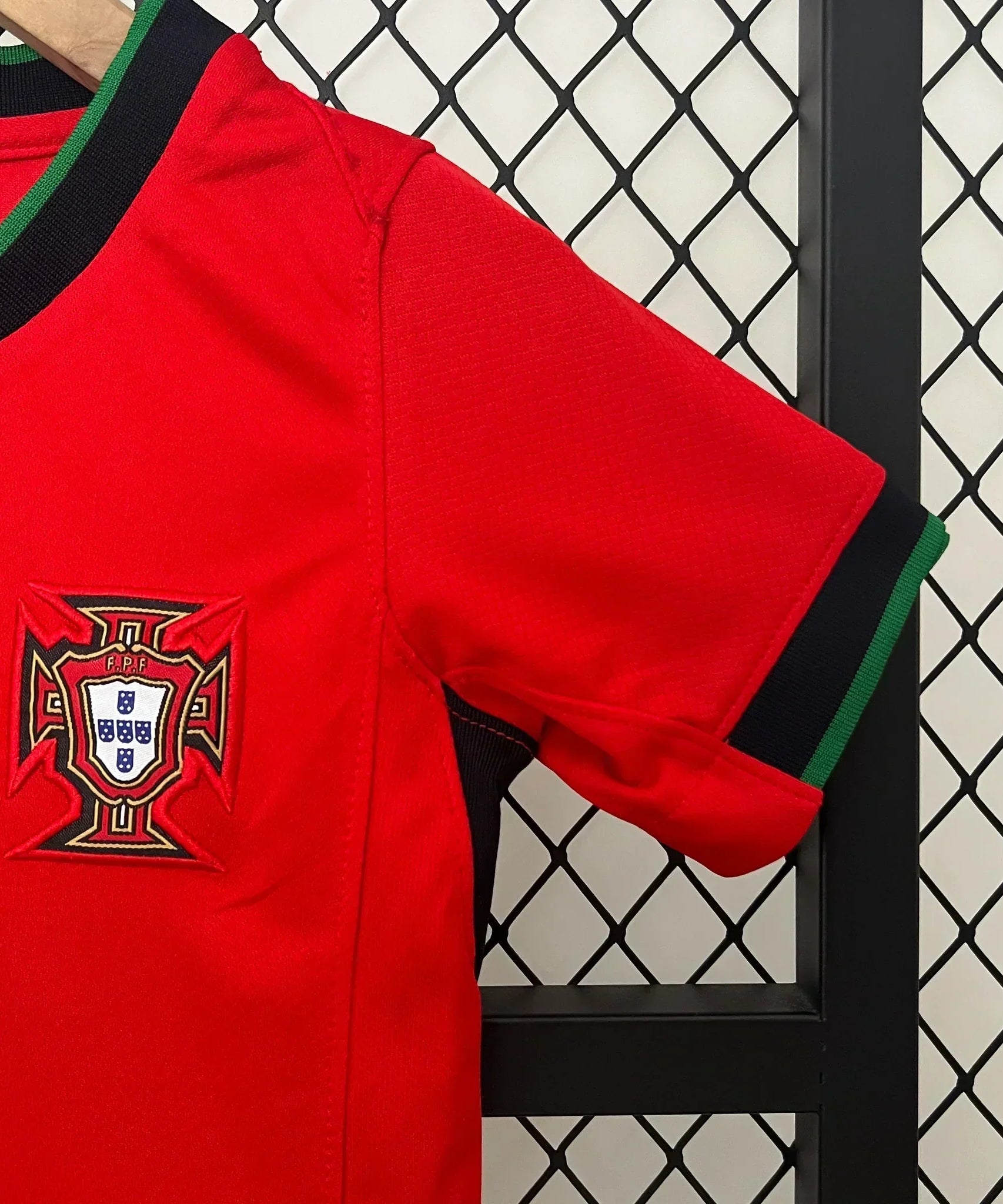 Portugal 2024 Home Jersey Kids