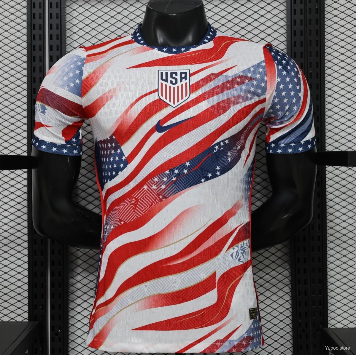 Maillot domicile édition spéciale USA 2026 imprimé drapeau américain