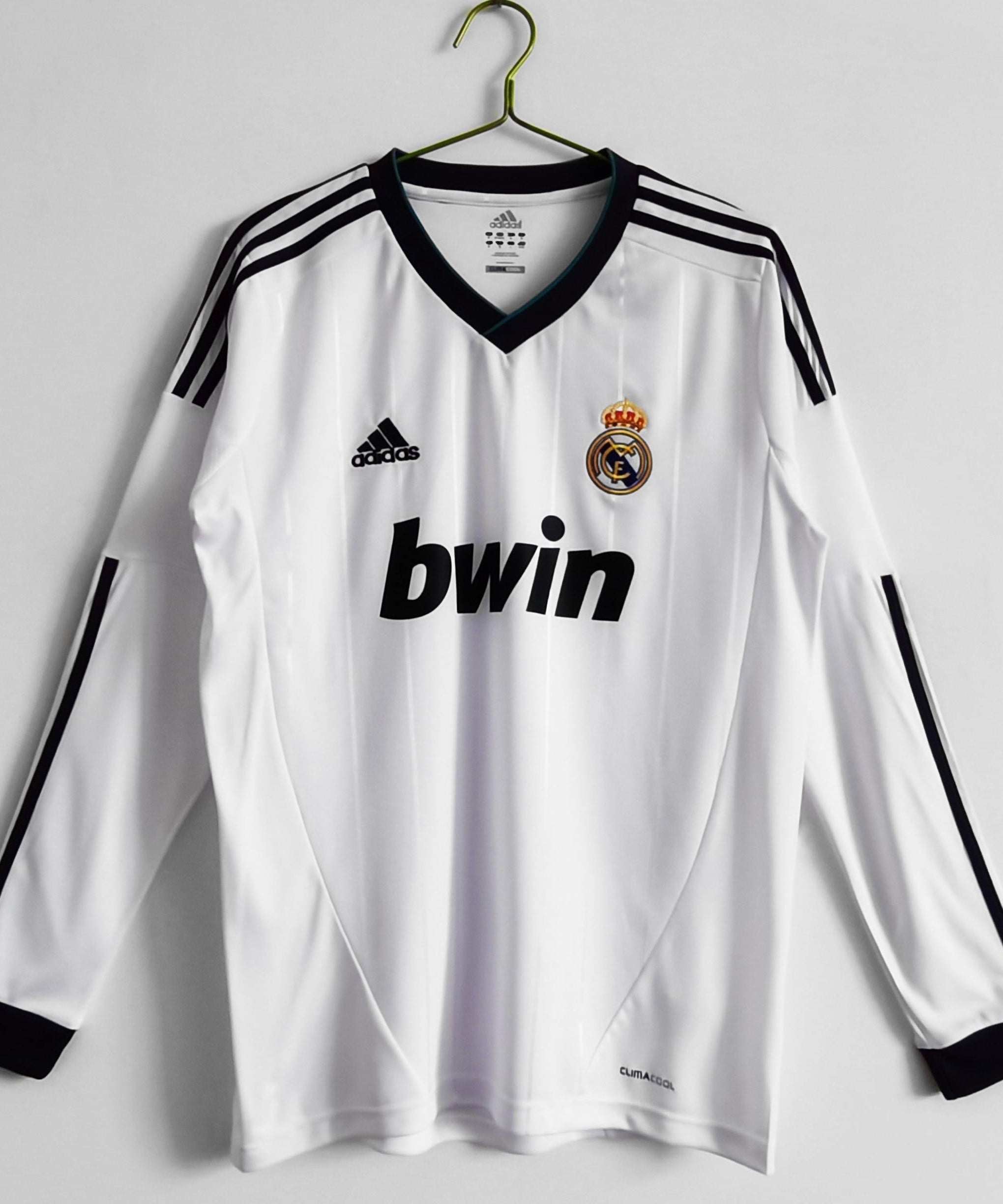 Real Madrid 2012-2013 Maillot Domicile Manches Longues Rétro