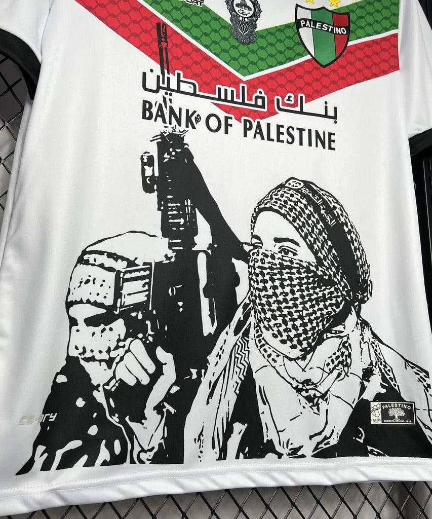 Palestine « FREEPLN BLANC » Maillot de football spécial