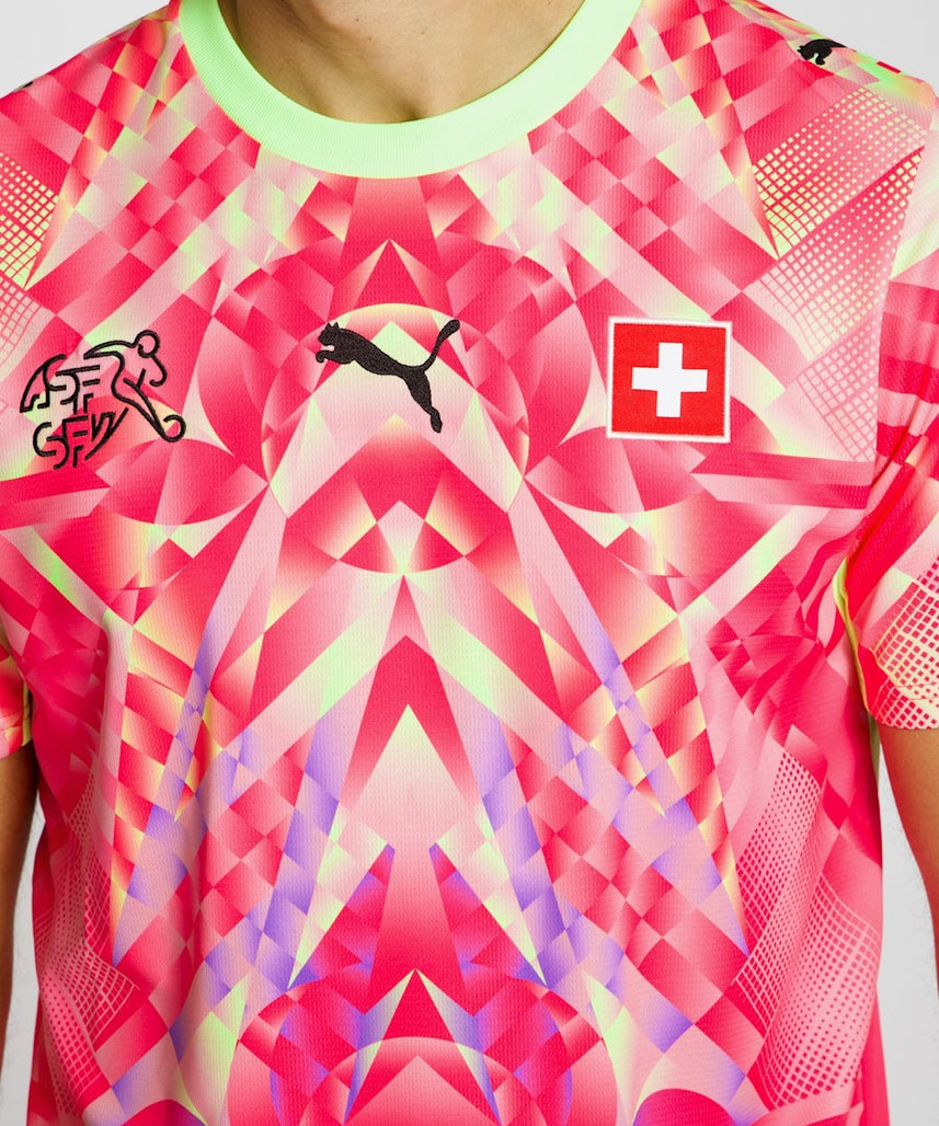Maillot extérieur Suisse "Rose" Coupe du Monde