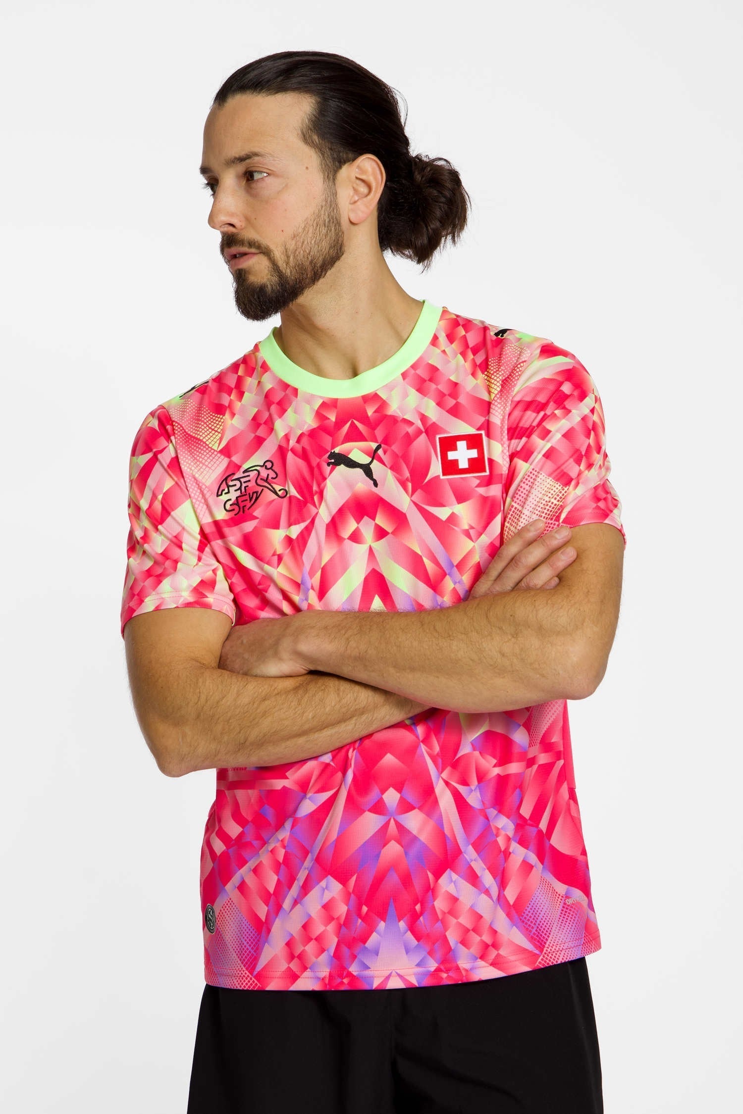 Maillot extérieur Suisse "Rose" Coupe du Monde