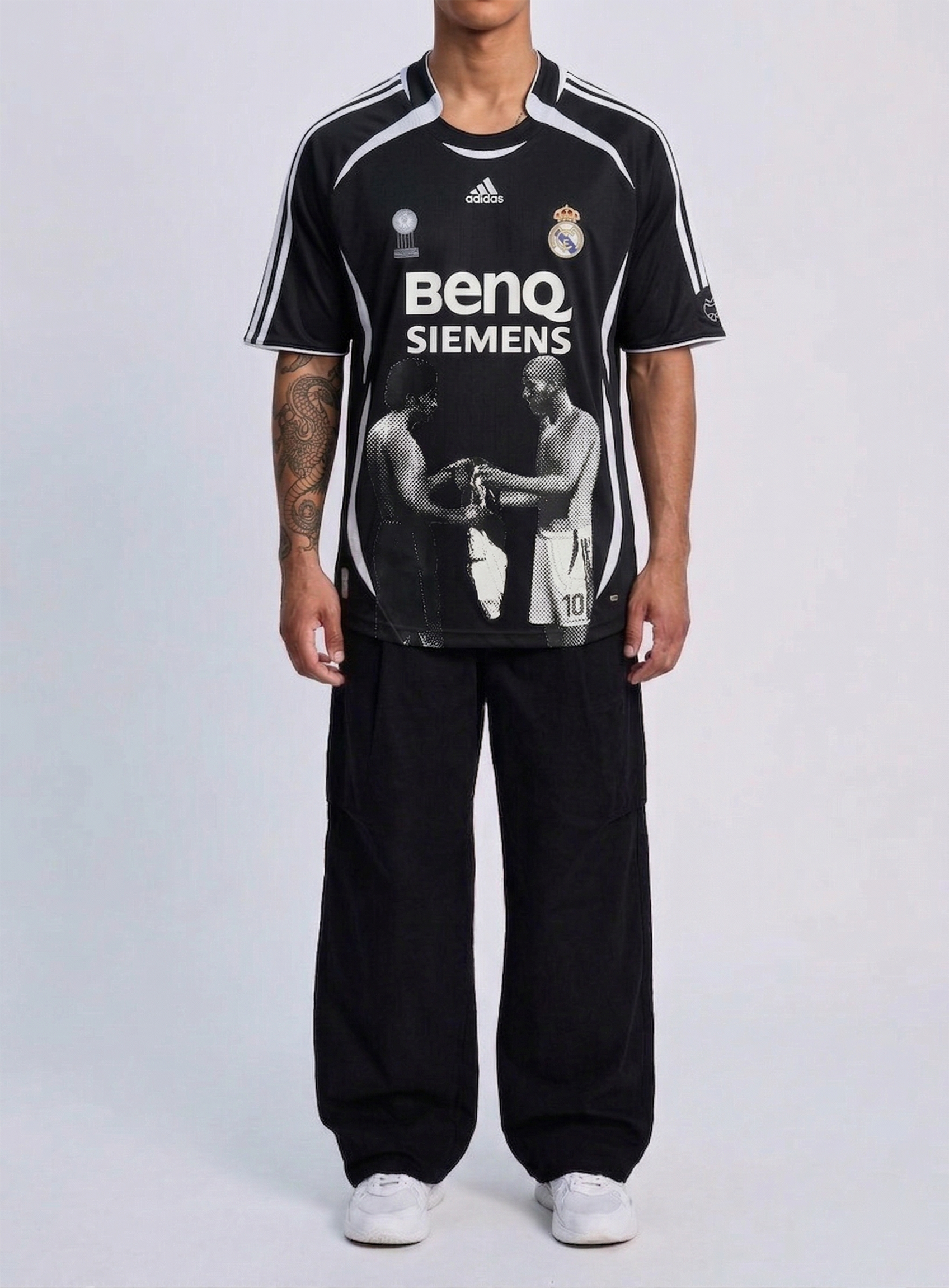 Figo & Zidane X Real Madrid black