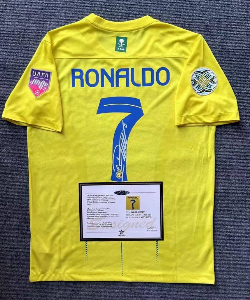 Maillot Signé Al Nassr « Ronaldo » III