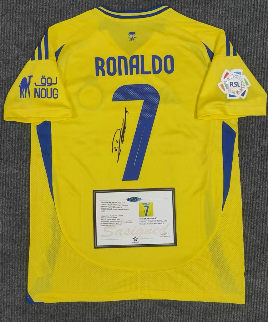 Maillot Signé AL Nassr « Ronaldo »